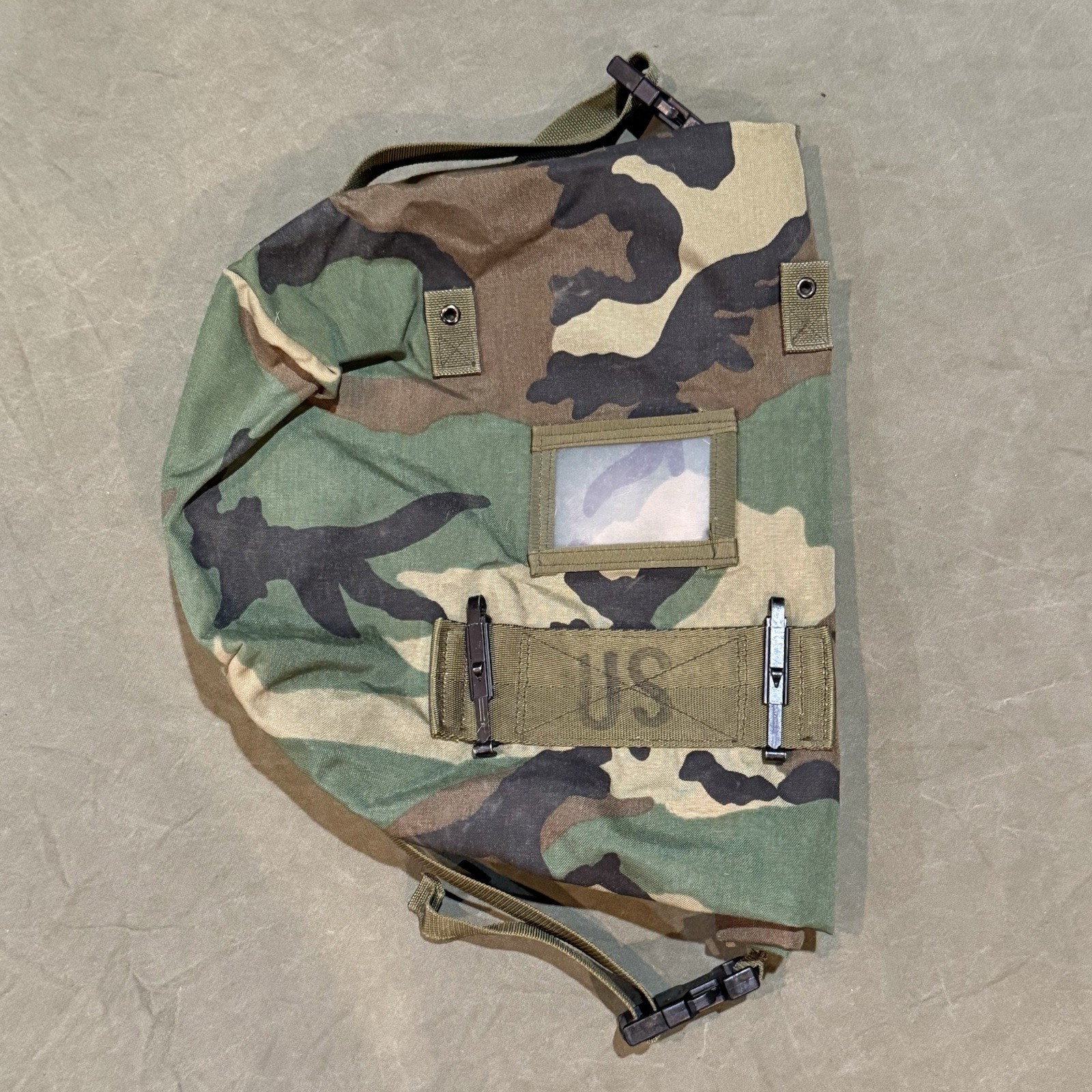 USGI M81 Woodland Camo Chemical Protective Ensemble Bag CBRN NBC GWOT Surplus