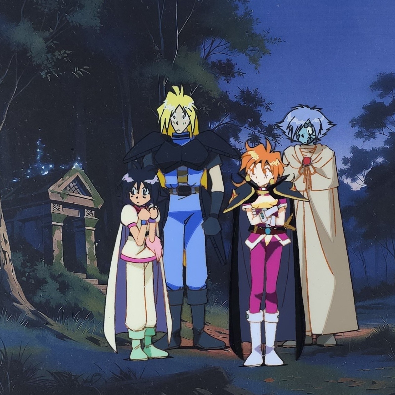 Slayers Next C15/B4 Lina Gourry Amelia Zelgadis Original Production Cel