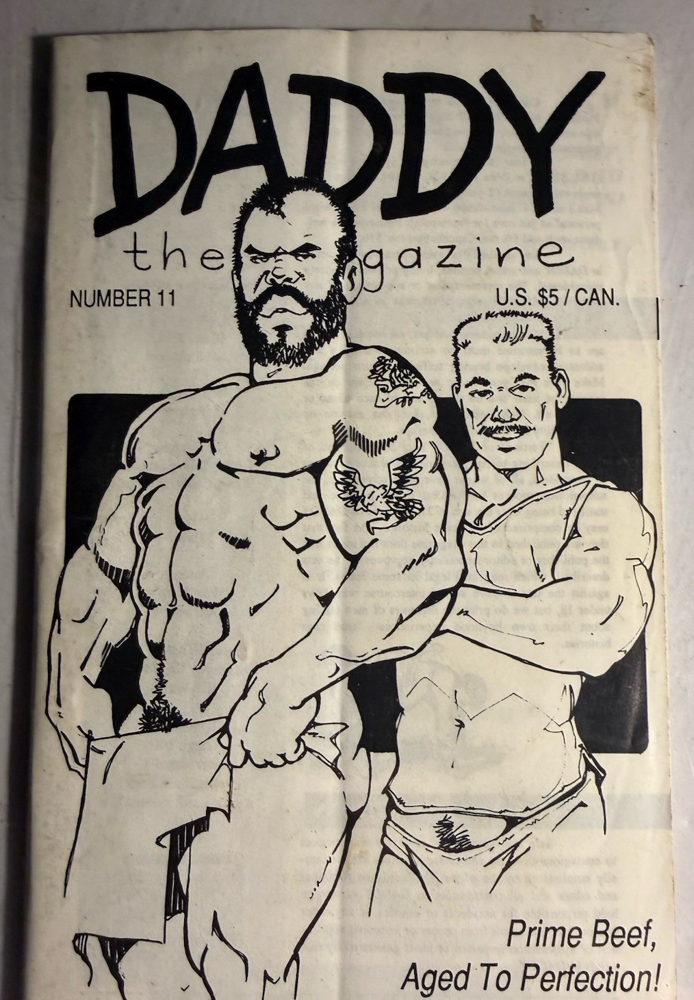 DADDY THE MAGAZINE #11 - 1992 VINTAGE UNDERGROUND CULTURE & PHOTOGRAPHY MAGAZINE