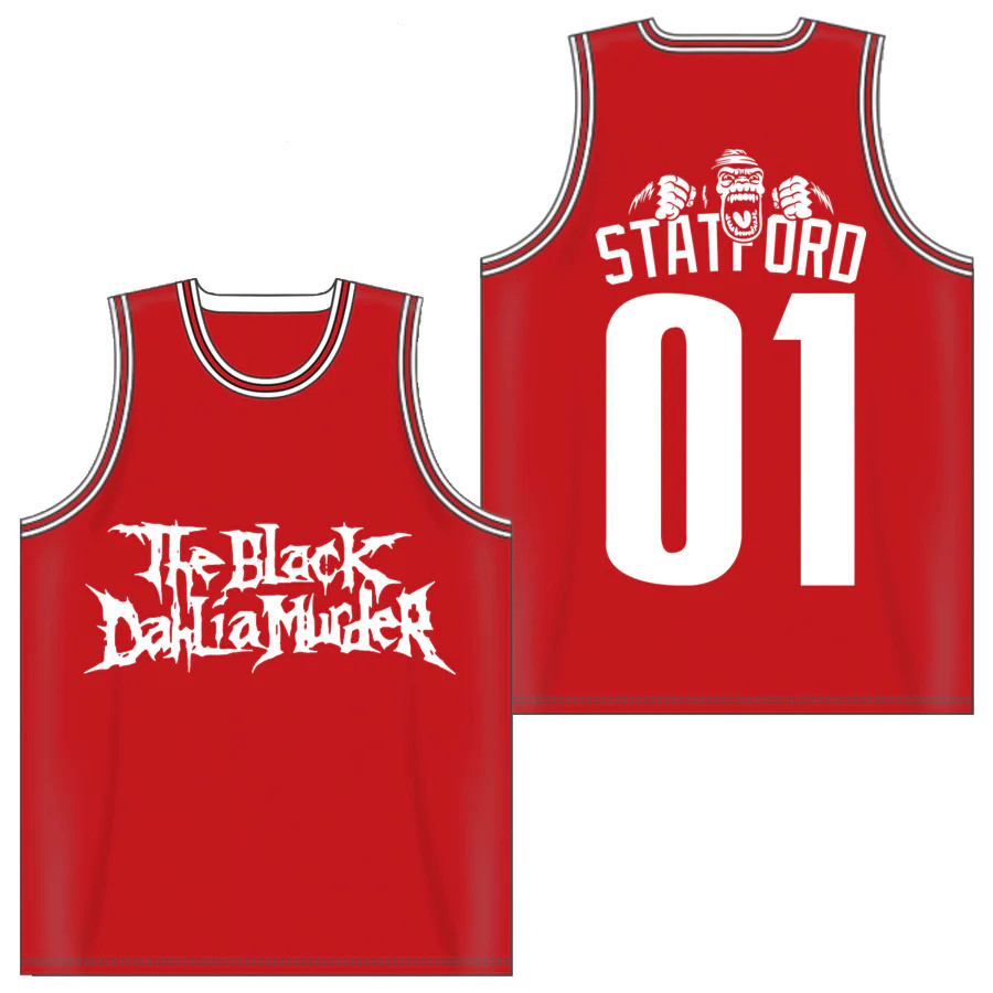 The Black Dahlia Murder - Statutory Basketball Jersey All Size CC191