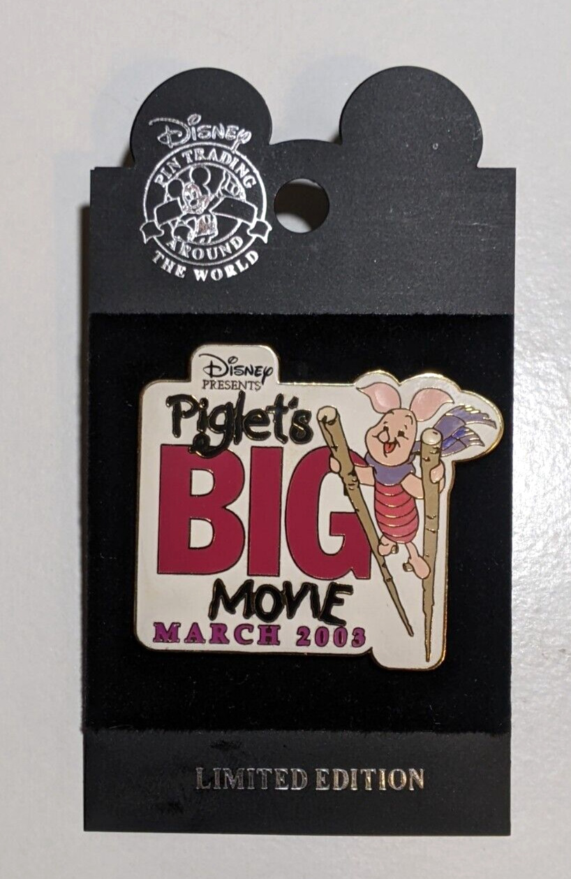 Disney Presents Piglet's BIG Movie March 2003 - Artist Proof Pin - LE 1000 HTF