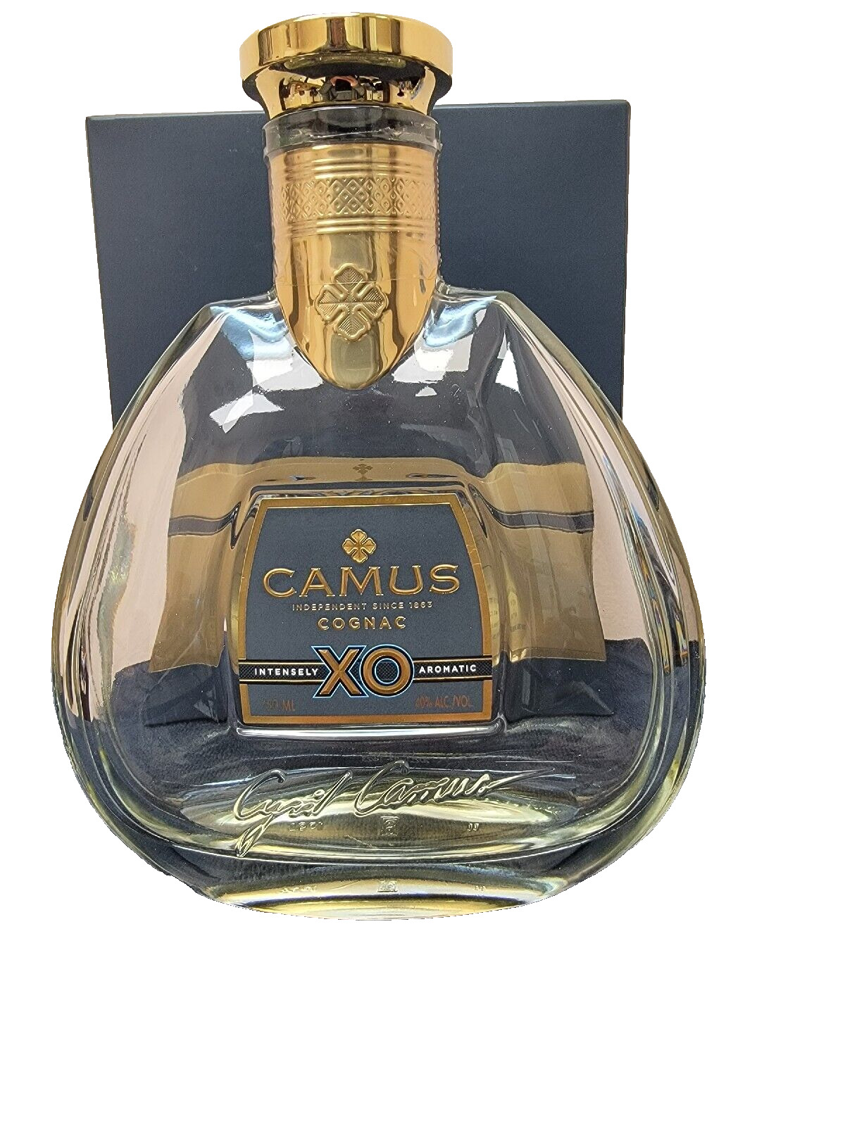 Camus  XO  Cognac EMPTY BOTTLE With Box