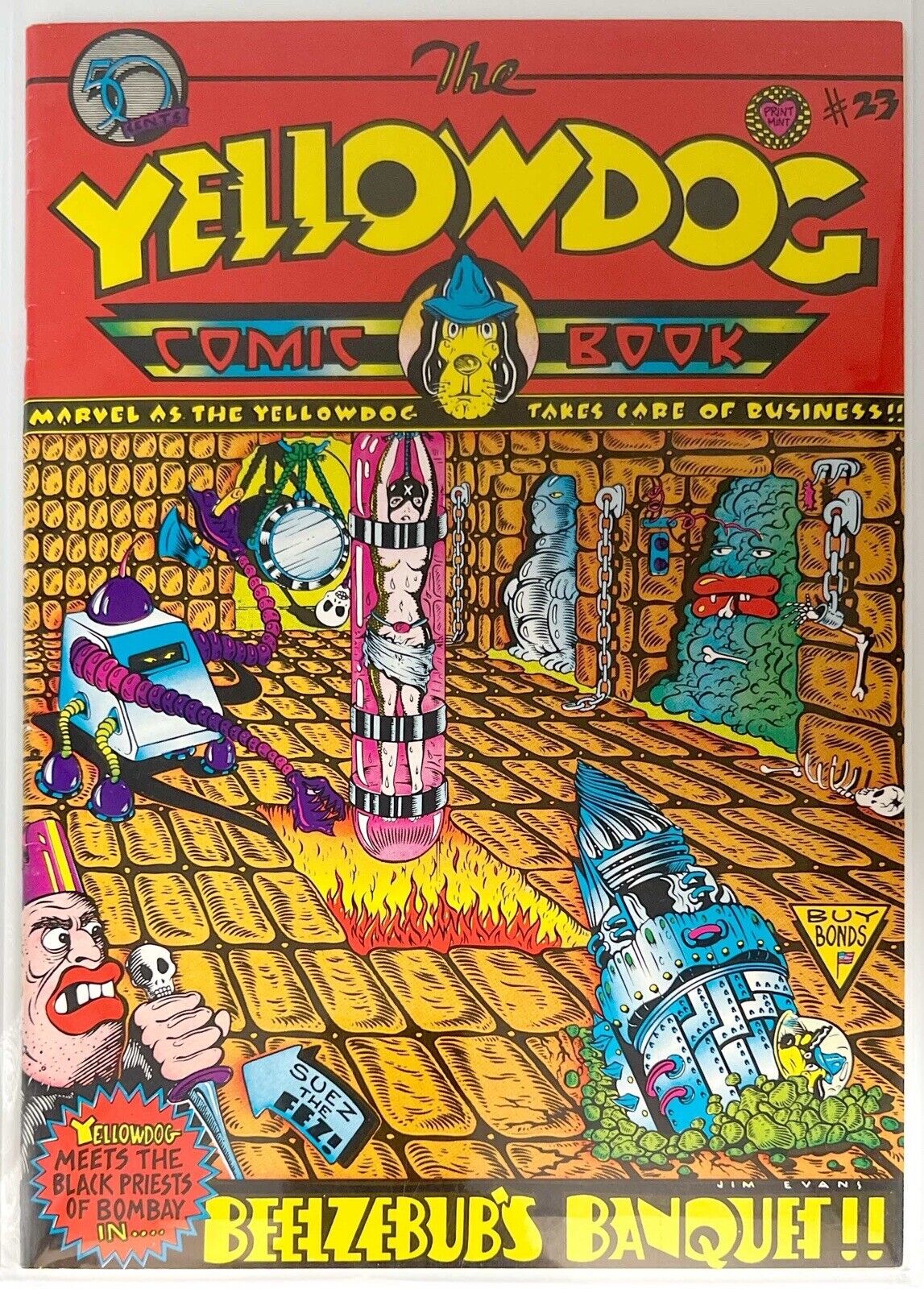 Yellow Dog #23 Comics Book 1972