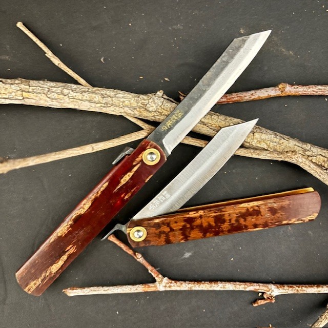 HIGONOKAMI FOLDING KNIFE *CUSTOM shop*120mm