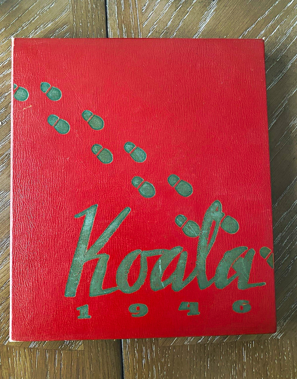 1946 Koala School Yearbook Signed Original Elementary & High Schools Theme
