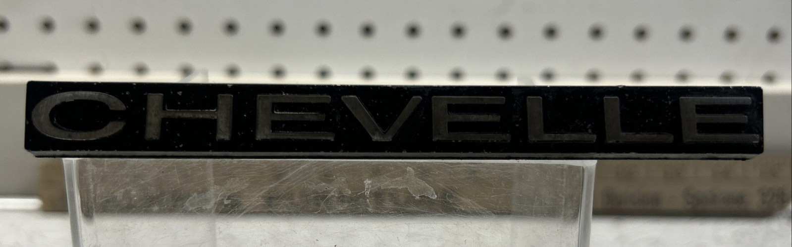 1970 1971 Chevelle SS GM Chrome Grill Emblem Badge Nameplate Part # 3975396.