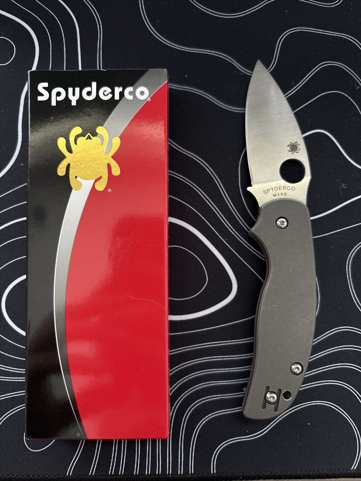 SMKW Sage 5 Titanium M390 Exclusive Folding Pocket Knife