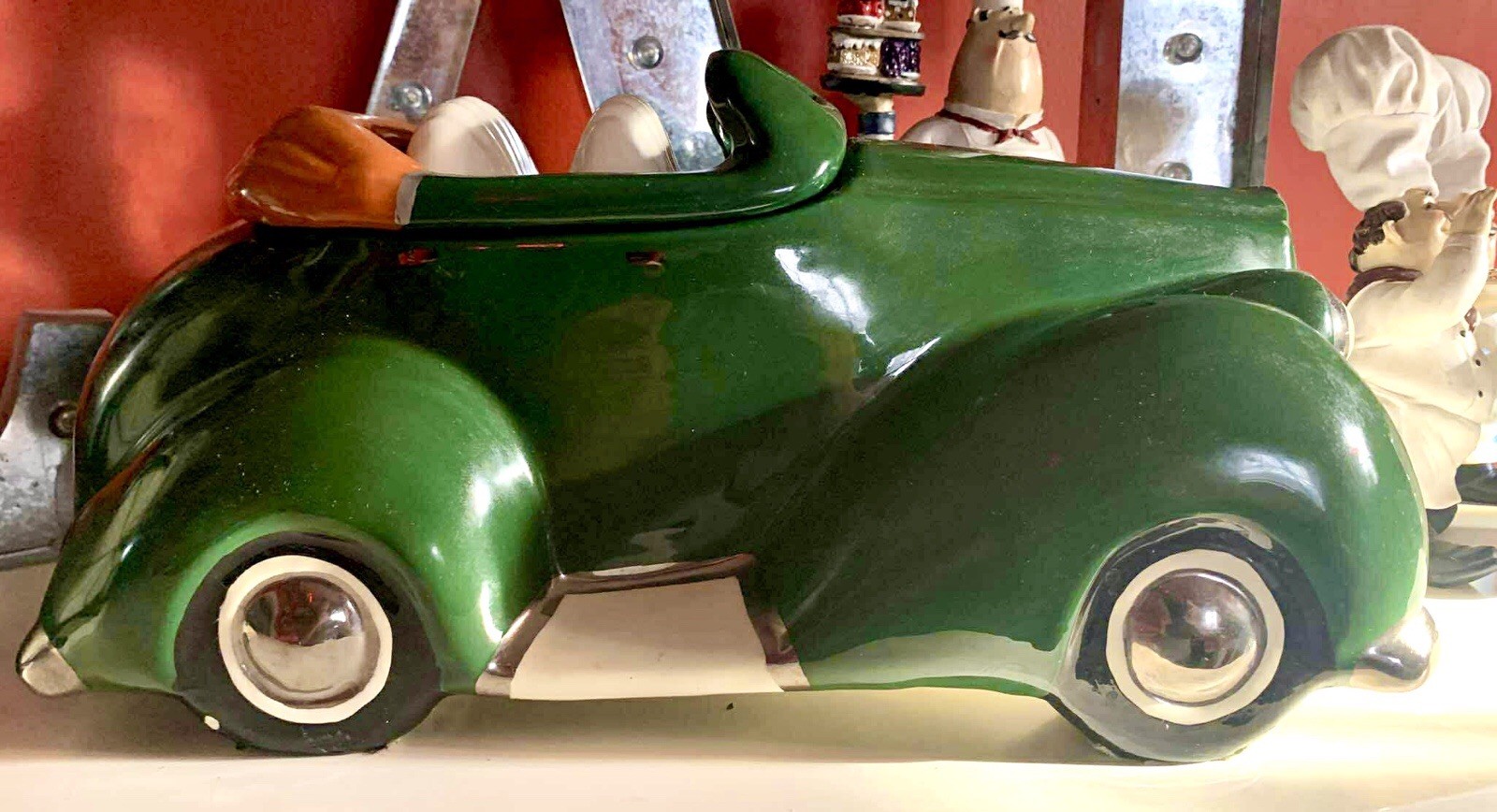Glen Appleman Vintage Car Cookie Jar 1979