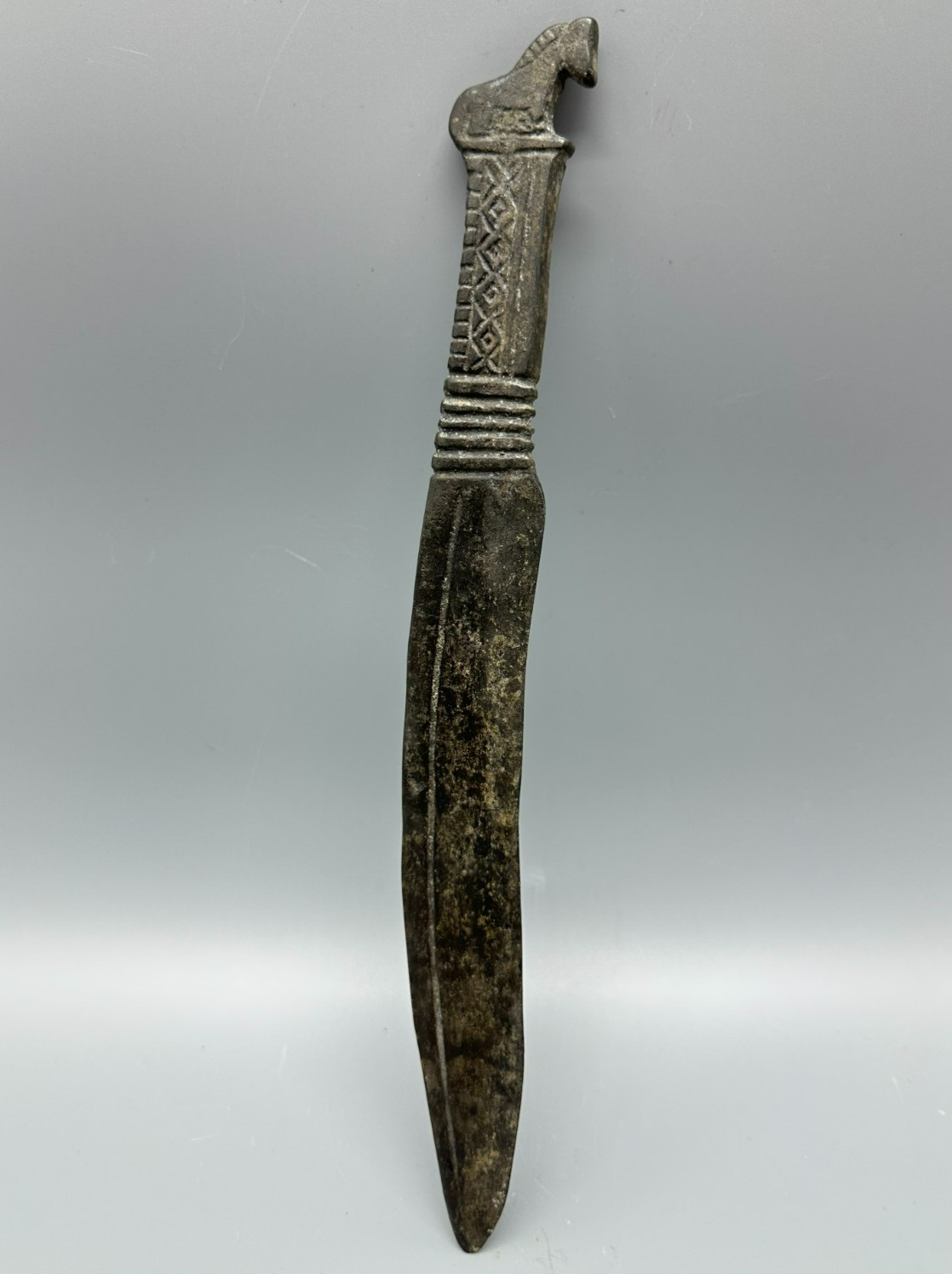 Scythian Bronze Knife With Zoomorphic Ornamentation, 6th–4th centuries BCE.