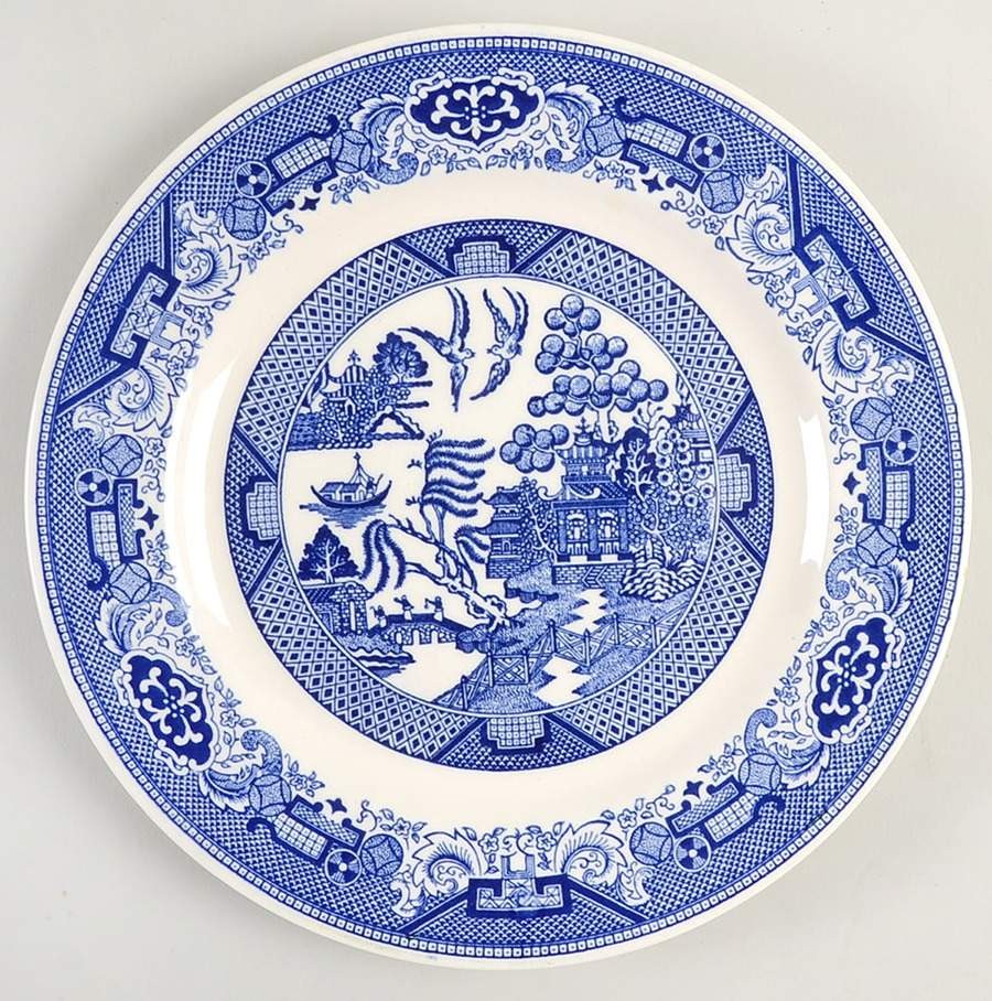 Royal  Blue Willow Dinner Plate 642582