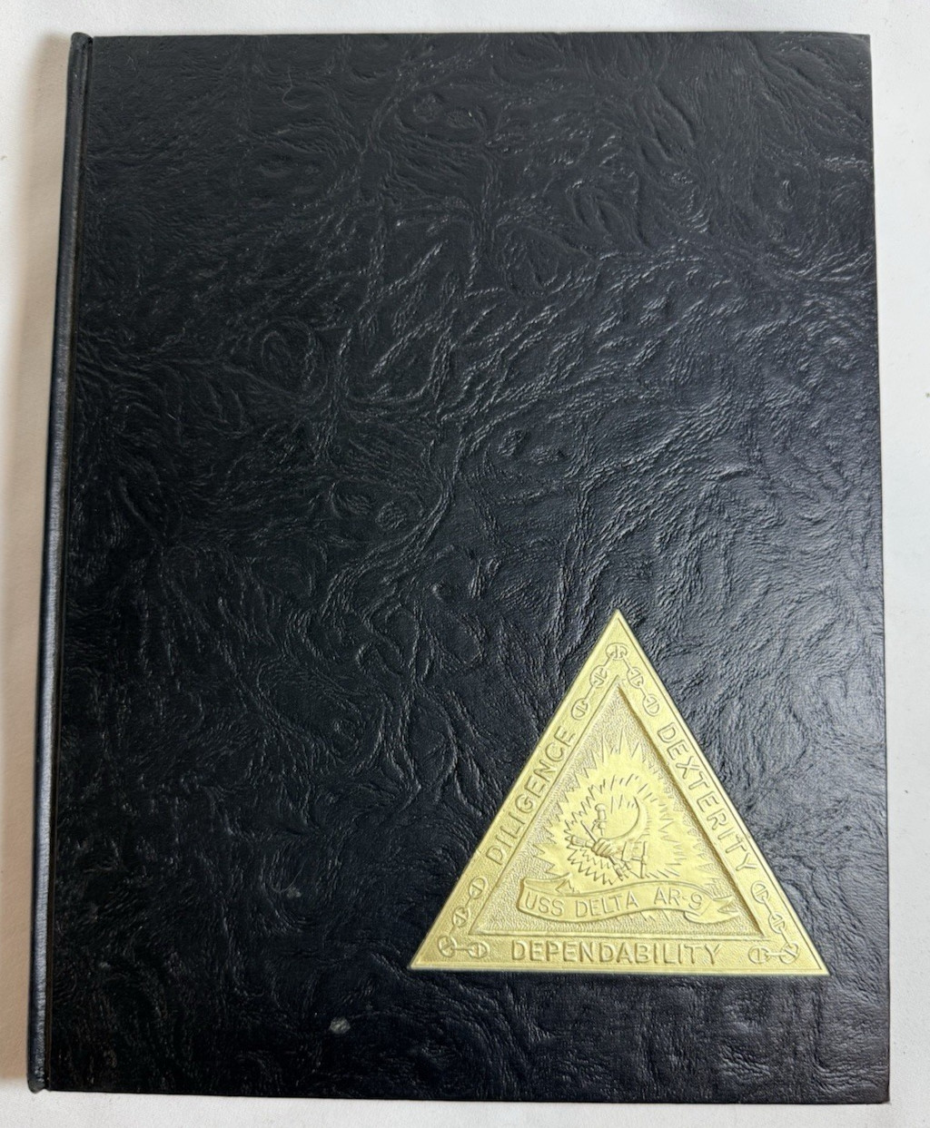 USS Delta (AR-9) 1965 Westpac Deployment Log Cruise Book, US Navy Vietnam Era