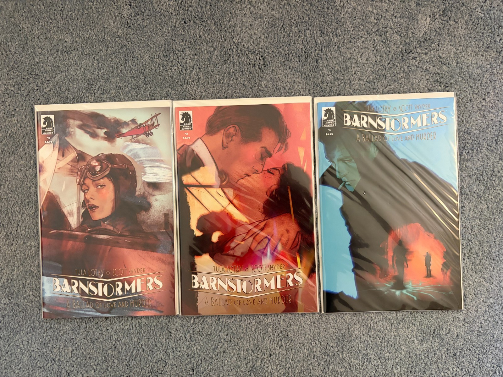 Barnstormers: A Ballad of Love and Murder #1-3 Complete Set 2023 Dark Horse 