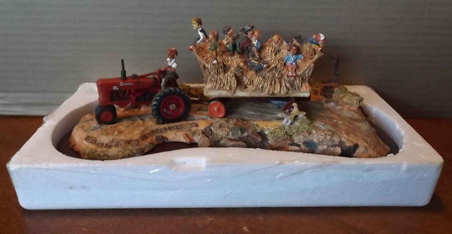 Ertl Lowell Davis She\'ll Be Drivin\' Six White Horses table display