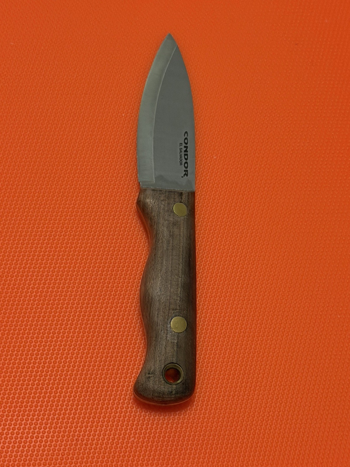 Condor Tool & Knife Mini Bushlore Knife CTK232-3HC PlainEdge 1075 Blade w/Sheath