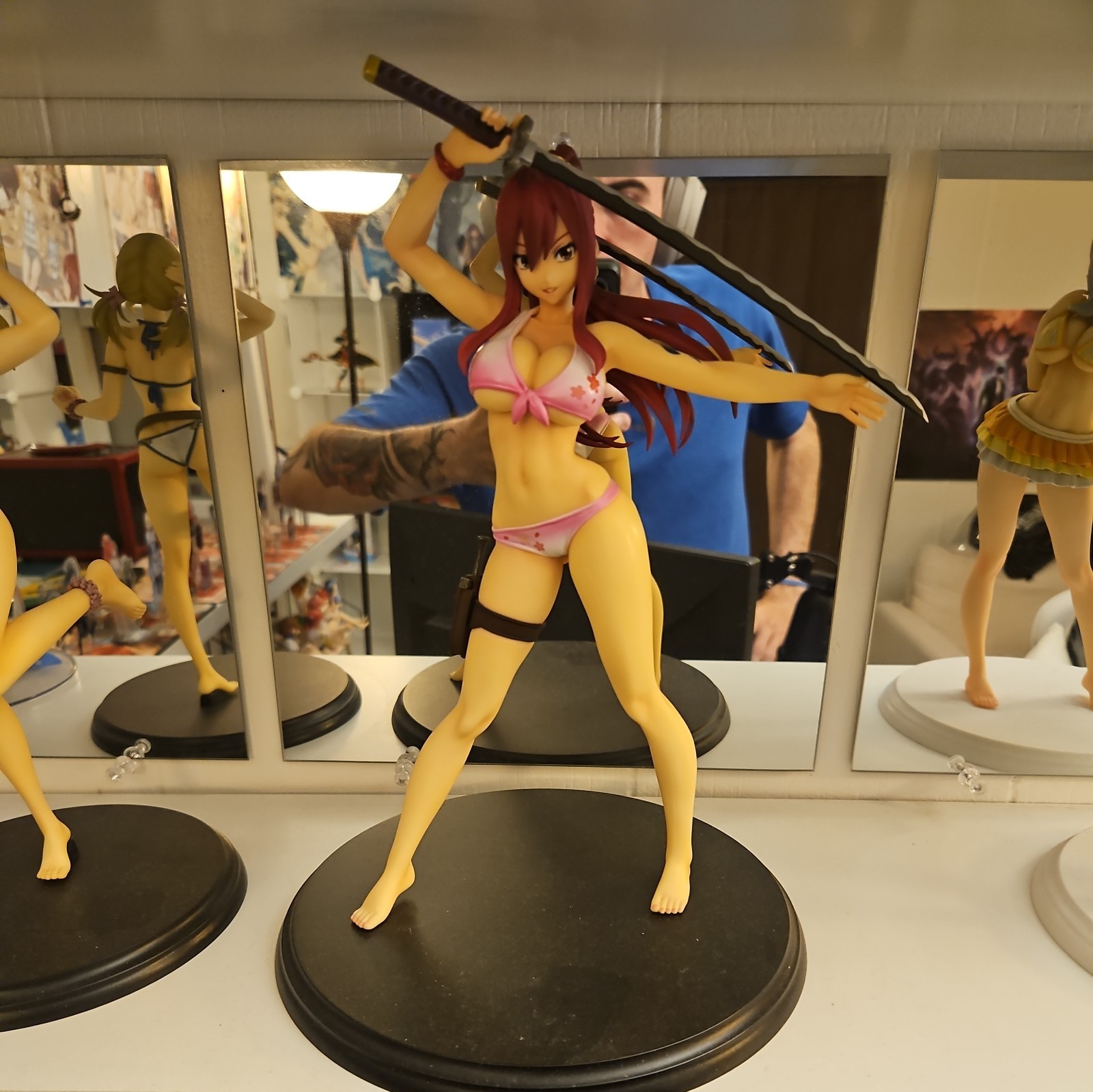 FAIRY TAIL Erza Scarlet Swimsuit Gravure　Style Sakura 1/6 PVC Figure OrcaToys