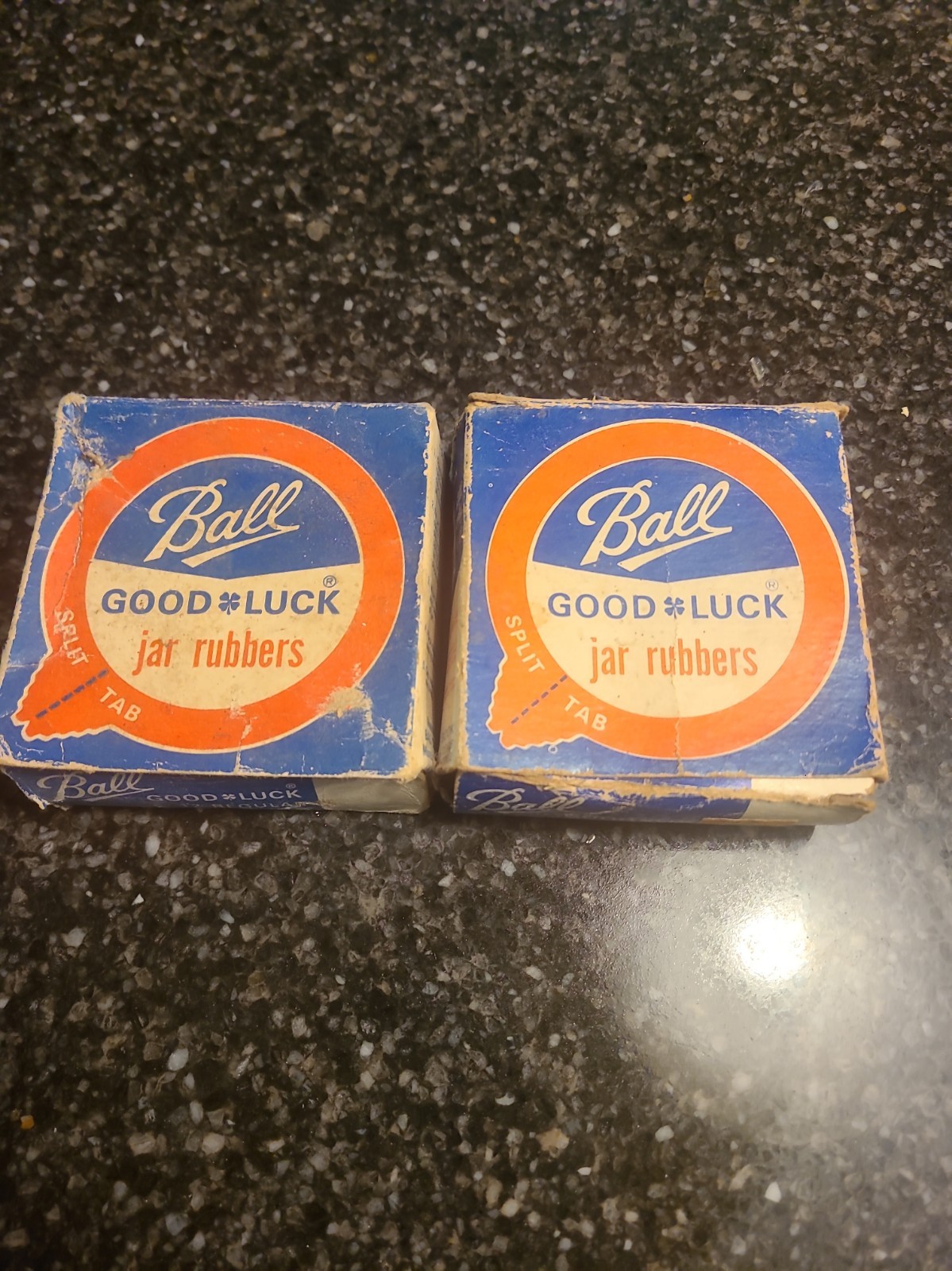 ball good luck jar rubbers(2 Boxes) W/ 12 Rubbers Each