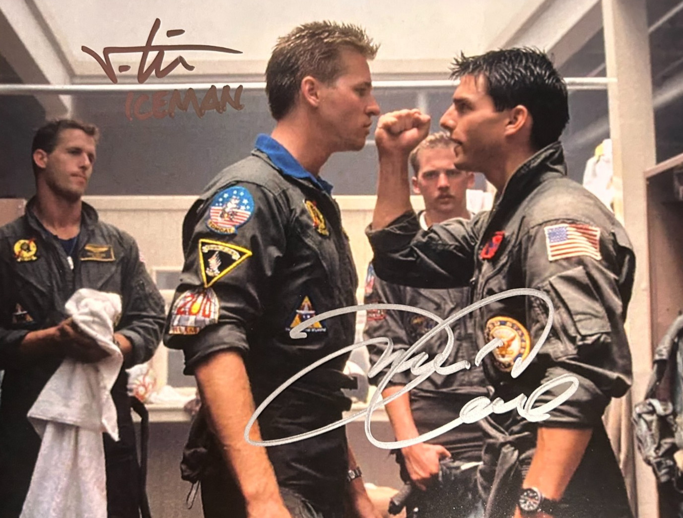 TOP GUN Signed 8x10
