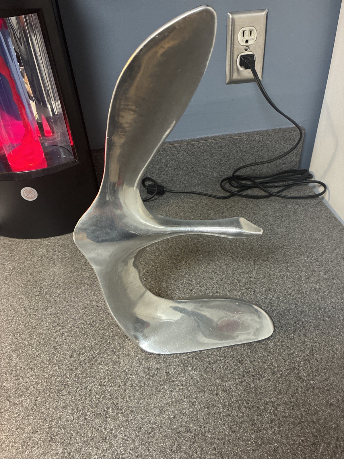 Vintage 1970s Hoselton Aluminum Goose Sculpture #434, Mid Century Modern style Vintage 1970s Hoselton Aluminum Goose Sculpture #434, Mid Century Modern style