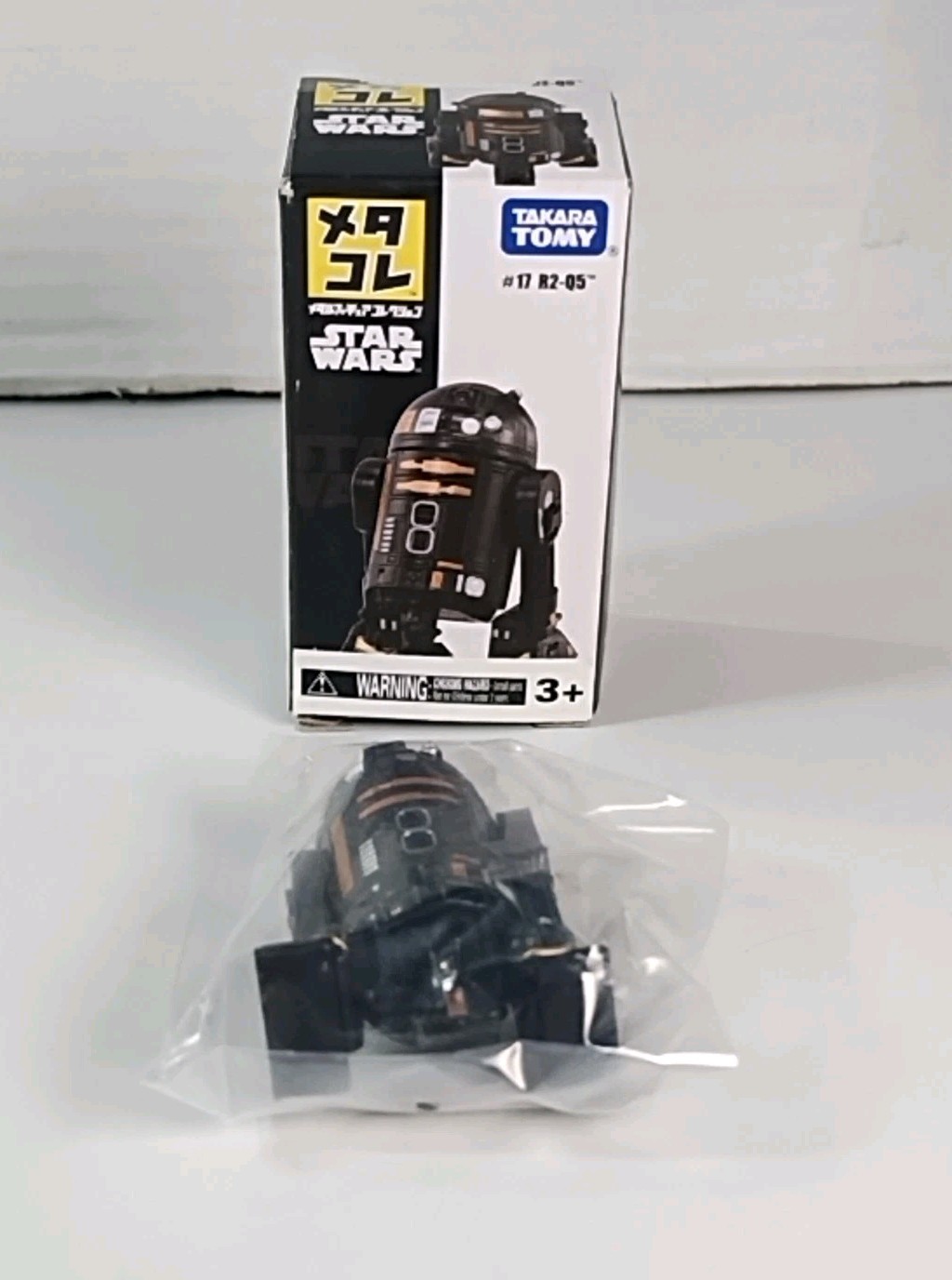 Star Wars Takara Tomy Metal Figure R2-Q5 Droid Diecast In Box Disney Japan*RARE*