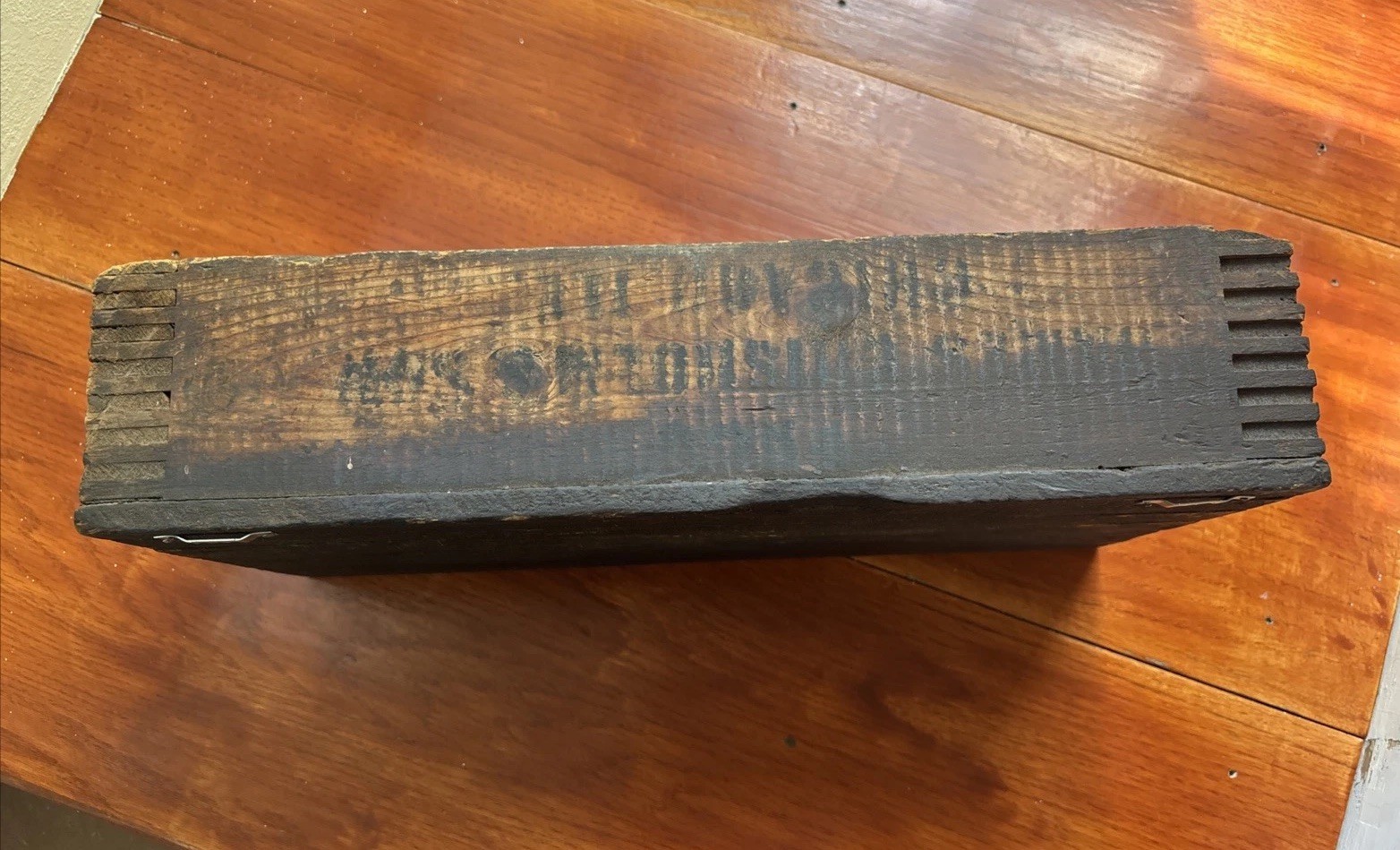 Antique 1920’s Washburn Crosby Co. Industrial Wooden Crate Drawer- Primitive