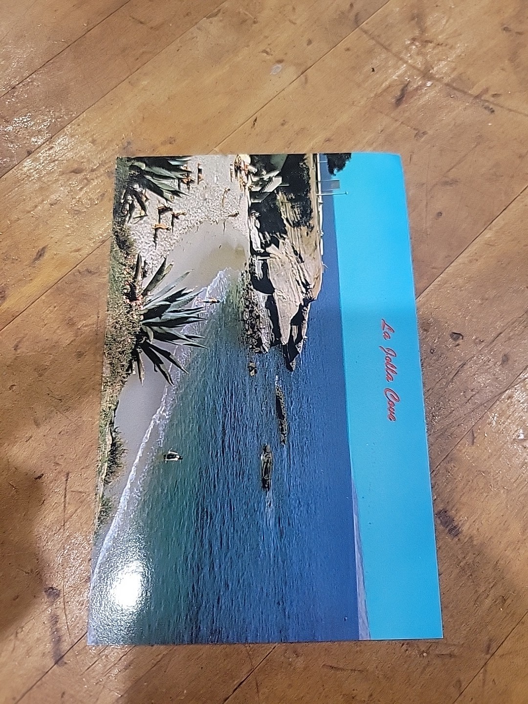 Vintage LA Jolla Cove Post Card