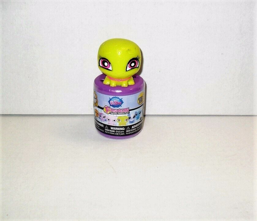 FASHEMS THE LITTLEST PET SHOP SERIES 3 SINGLE OLIVE SHELLSTIEN LOOSE OPENED