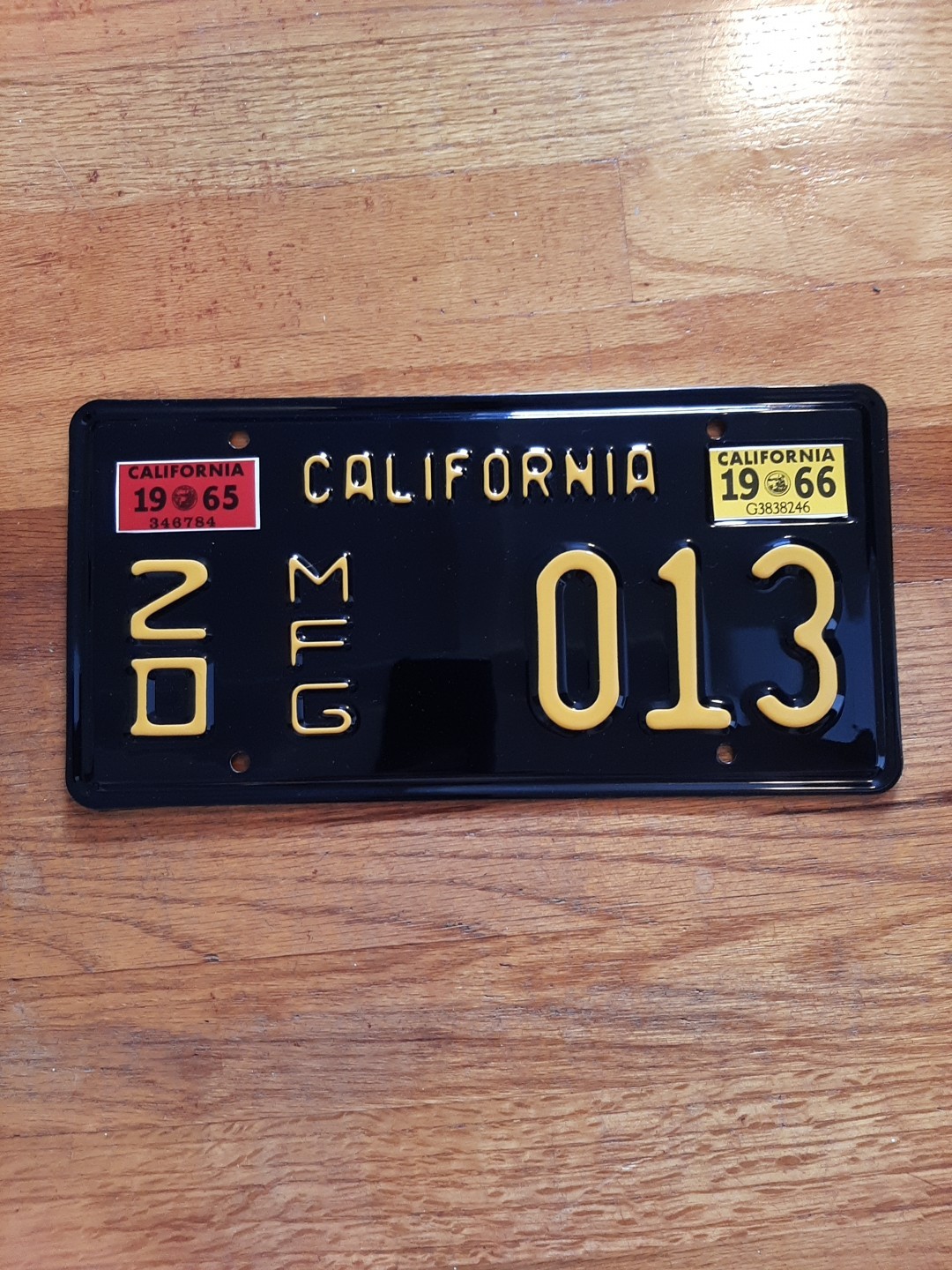 All STEEL SHELBY  Black California License Plate Cobra Carroll Shelby. 