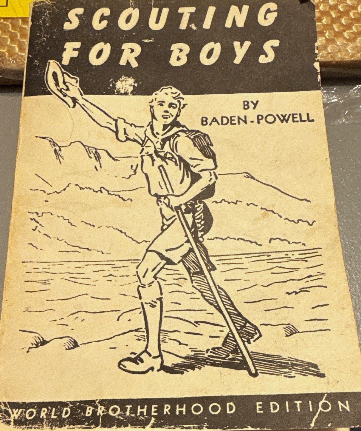 Boy Scouts Scouting for Boys World Brotherhood Edition by Baden-Powell 1946