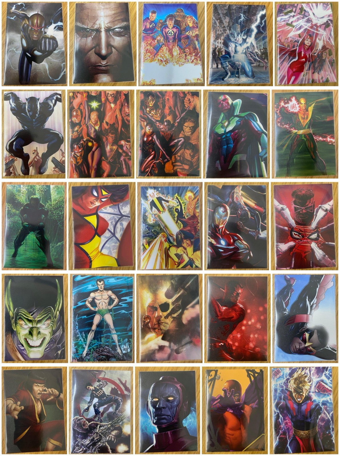 2020 Panini Marvel 80 Years Anniversary Trading Card - 25 CARD BUNDLE
