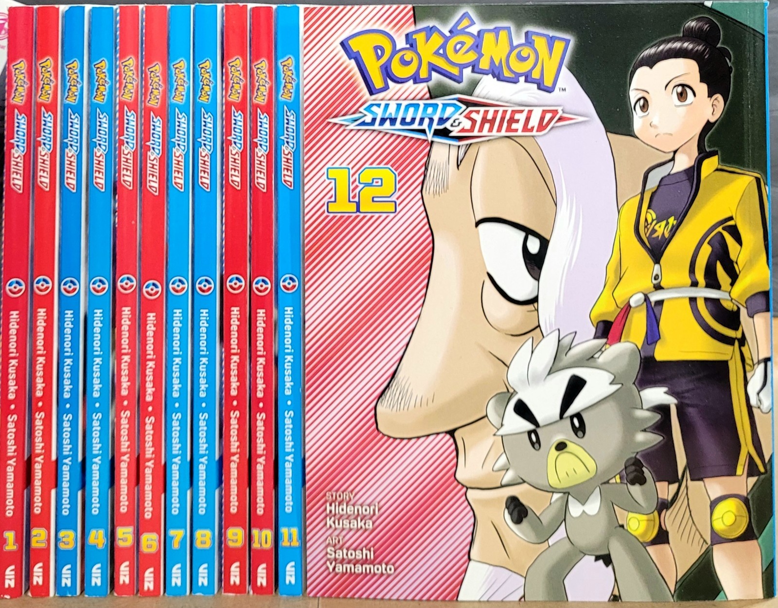 Pokemon: Sword and Shield Manga Volumes 1-14 English Graphic Novels Brand New
