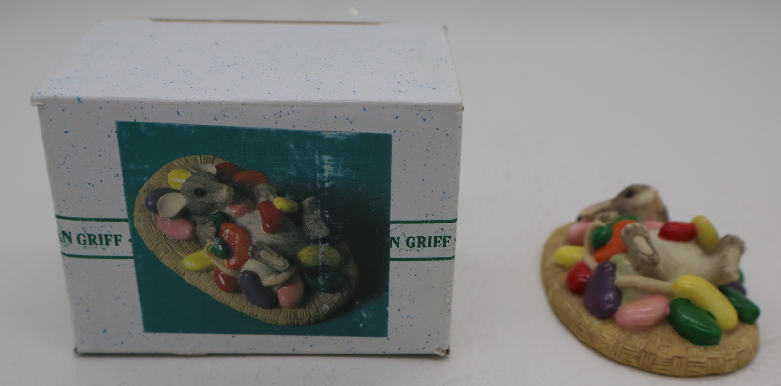 Vintage 1996 Charming Tails JELLY BEAN FEAST