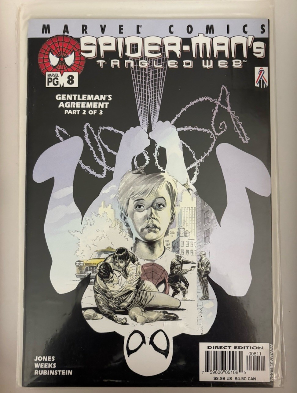 SPIDER-MAN\'S TANGLED WEB #8 (2001) NM | \'Gentlemen\'s Agreement, Pt. 2