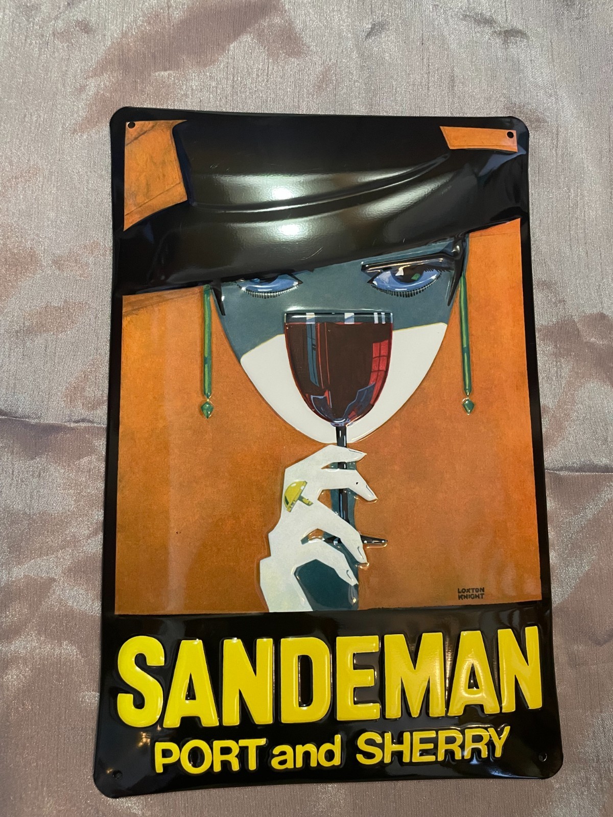 Vintage Sandeman’s Port 1930s Art Deco by Loxton Knight Sherry Girl