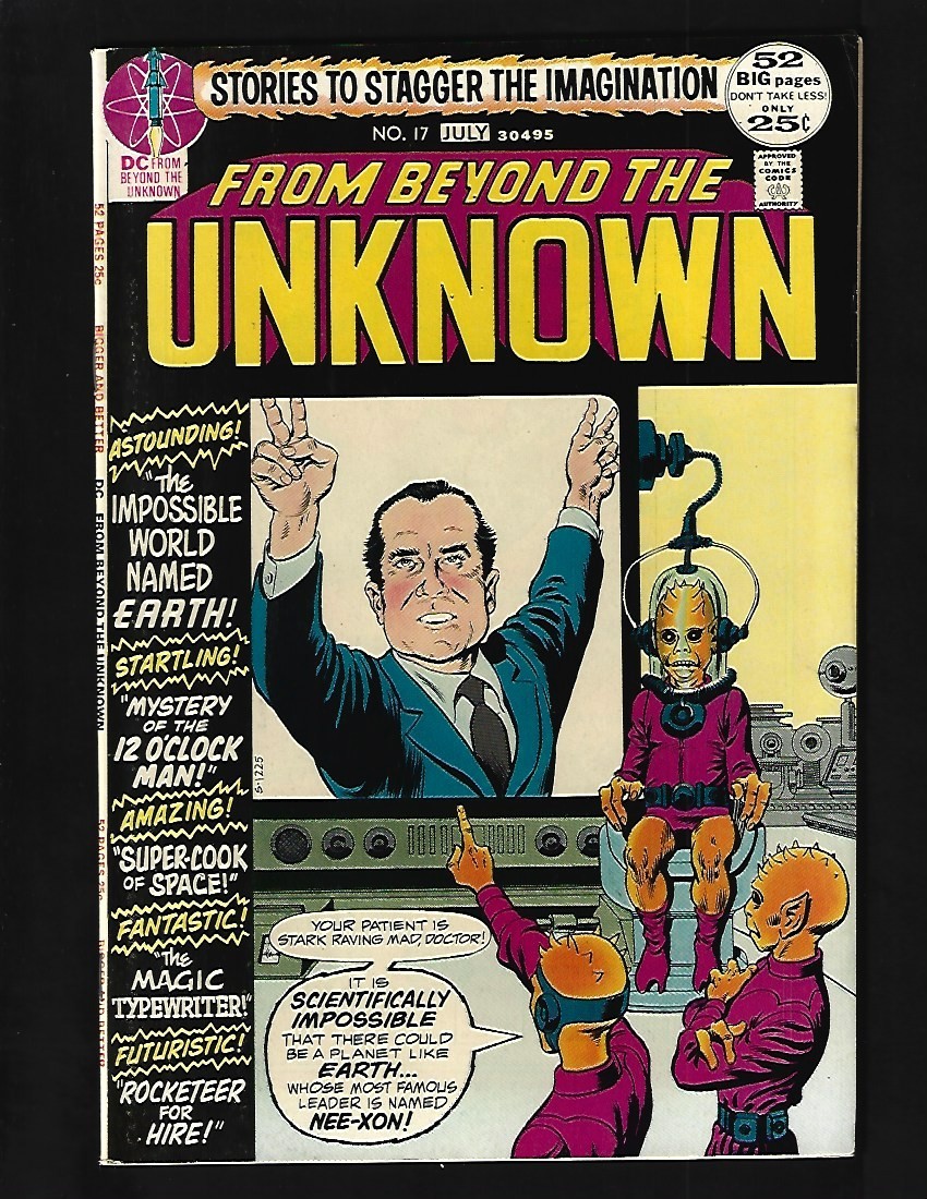 From Beyond the Unknown #17 VF- Giant Anderson Infantino Robot Aliens Sci-Fi