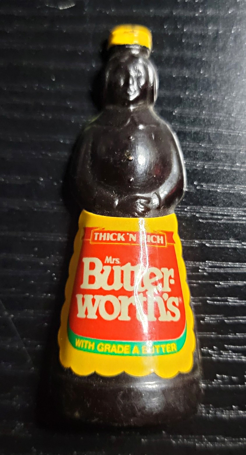 Vintage 1980s Mrs. Butterworth\'s Thick \'N Rich Syrup Refrigerator Magnet Vintage 1980s Mrs. Butterworth\'s Thick \'N Rich Syrup Refrigerator Magnet