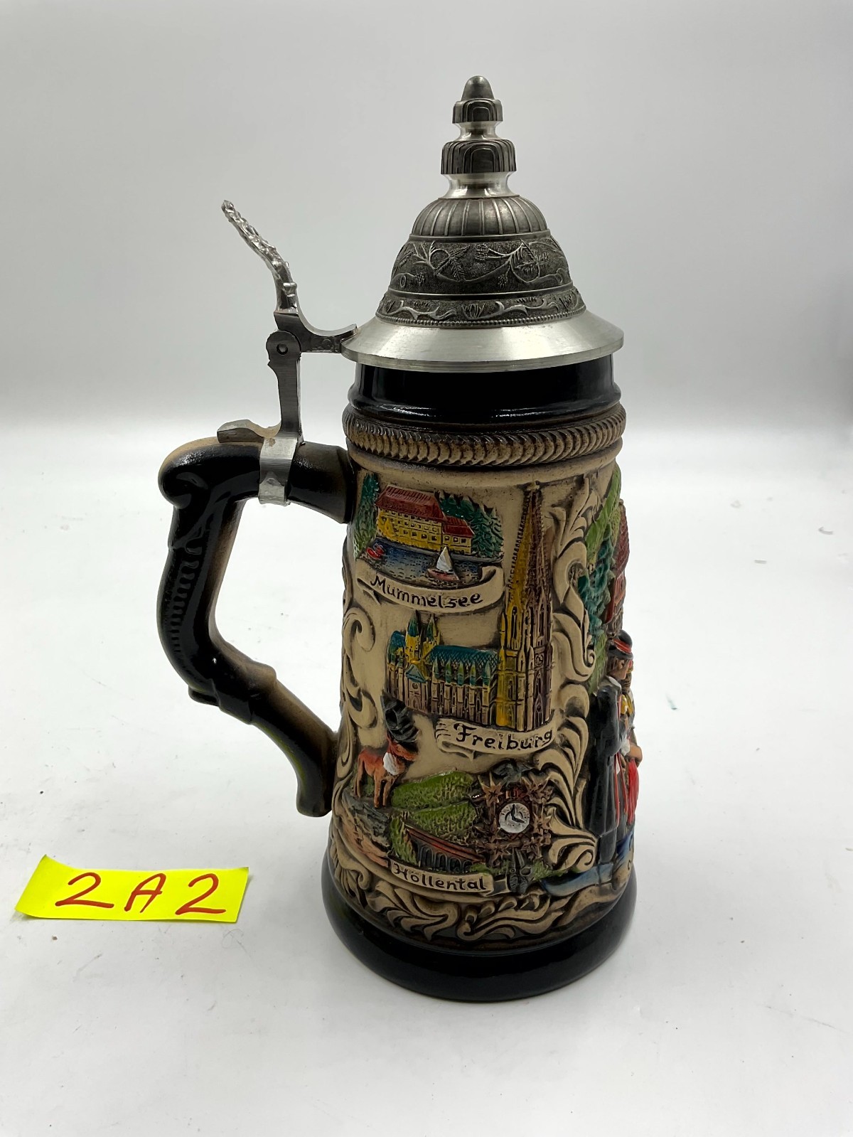 Vintage Zöller & Born Hand-Painted German Beer Stein Limited Edition 170 of 5000