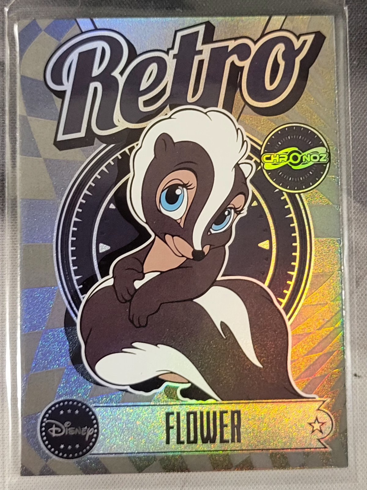 2026 ChronoZ Disney Legacy Flower Silver Retro CDL-RBS-15