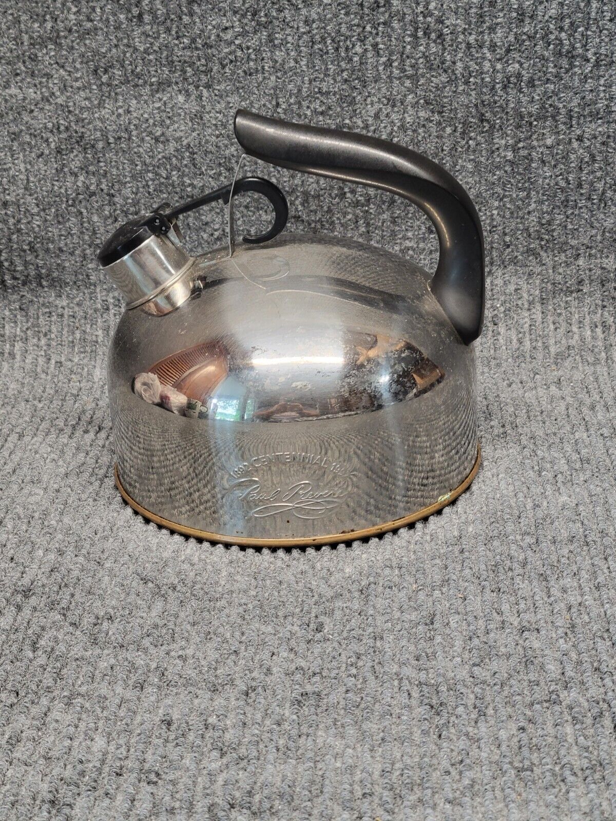 Paul Revere Copper Bottom Tea Kettle Centennial 1892 - 1992