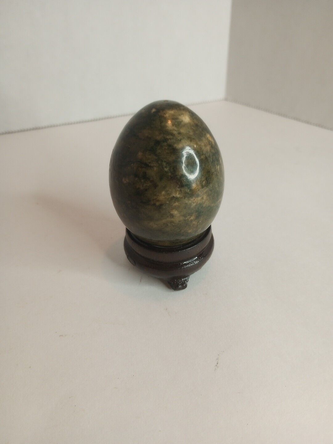 Green Aventurine? Marble? Quartz?  Egg Natural Mineral Polished Stone
