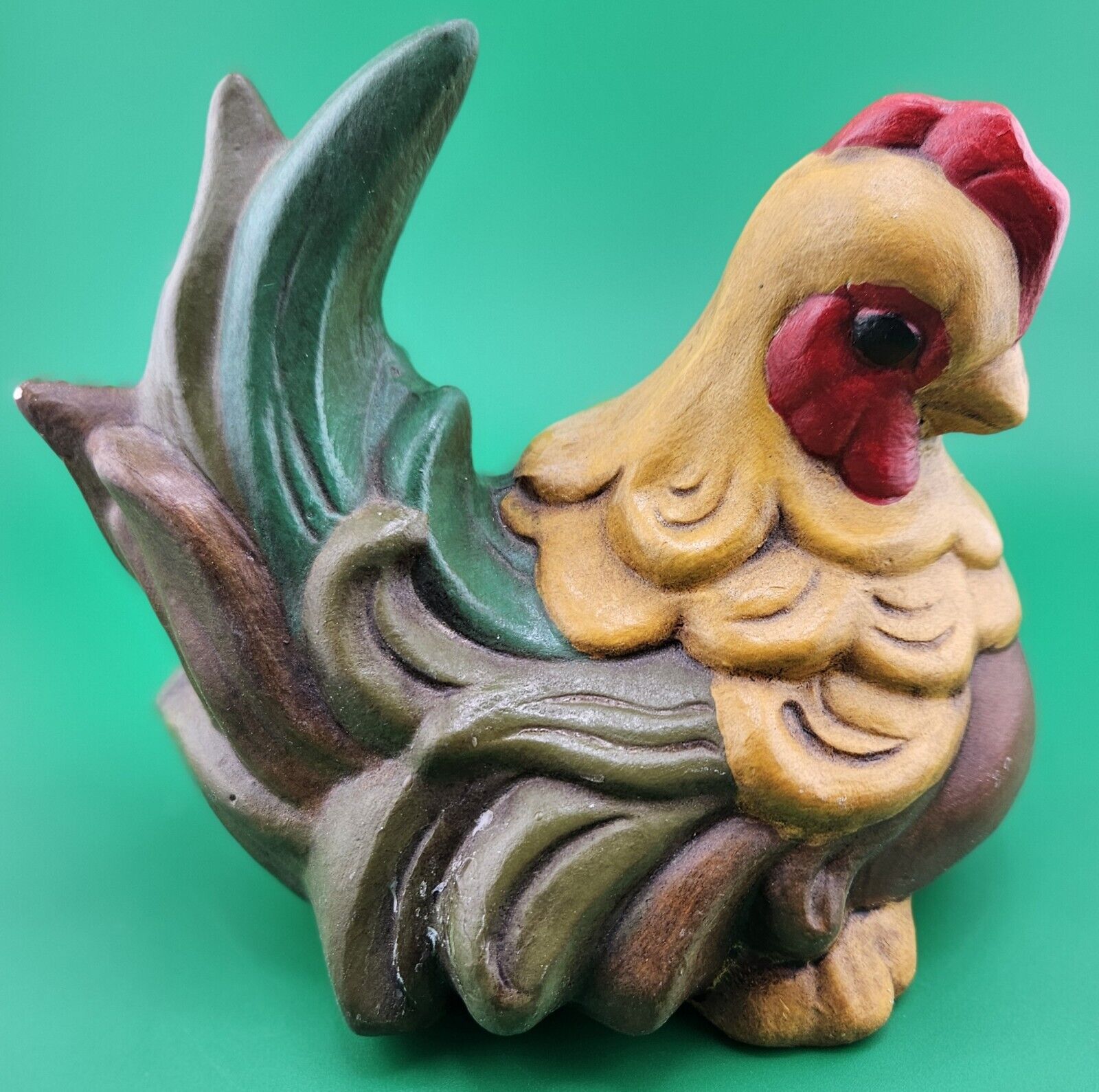 Ceramic-Vintage Sitting Farmhouse/Country Rooster 