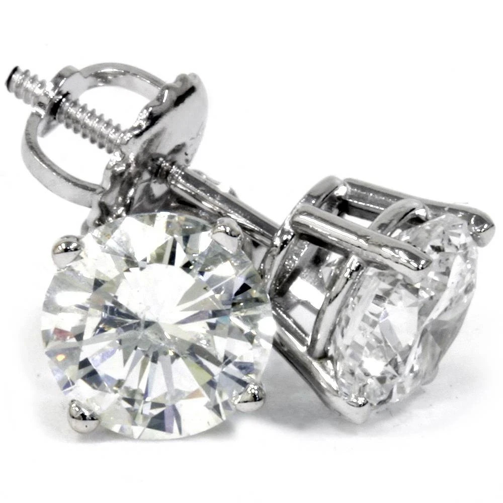Certified 2 Ct VVS1 Round Cut Diamond Ring 925 Sterling Silver
