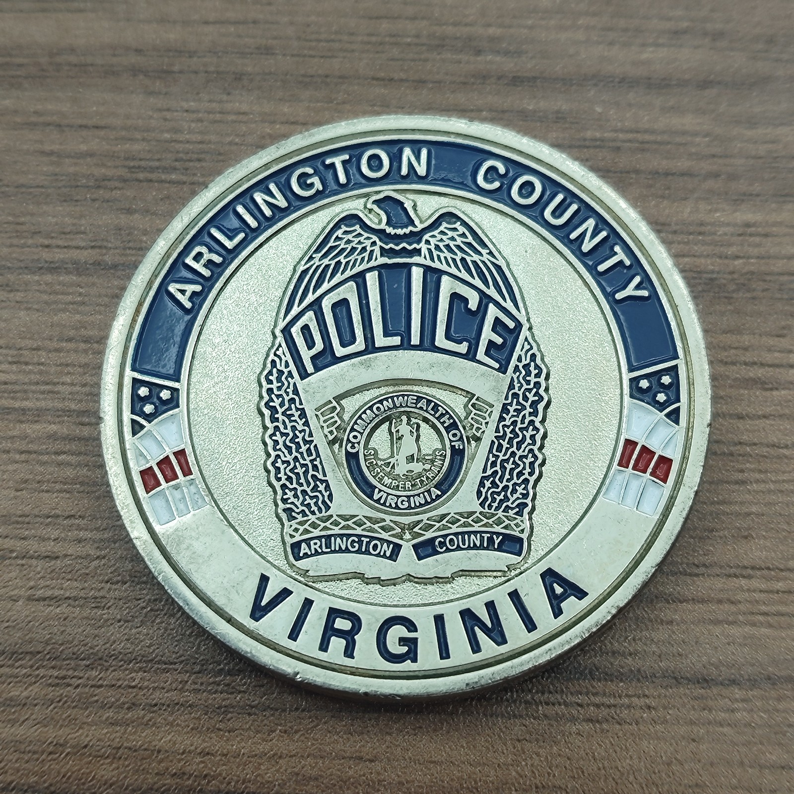 Arlington County Police Challenge Coin