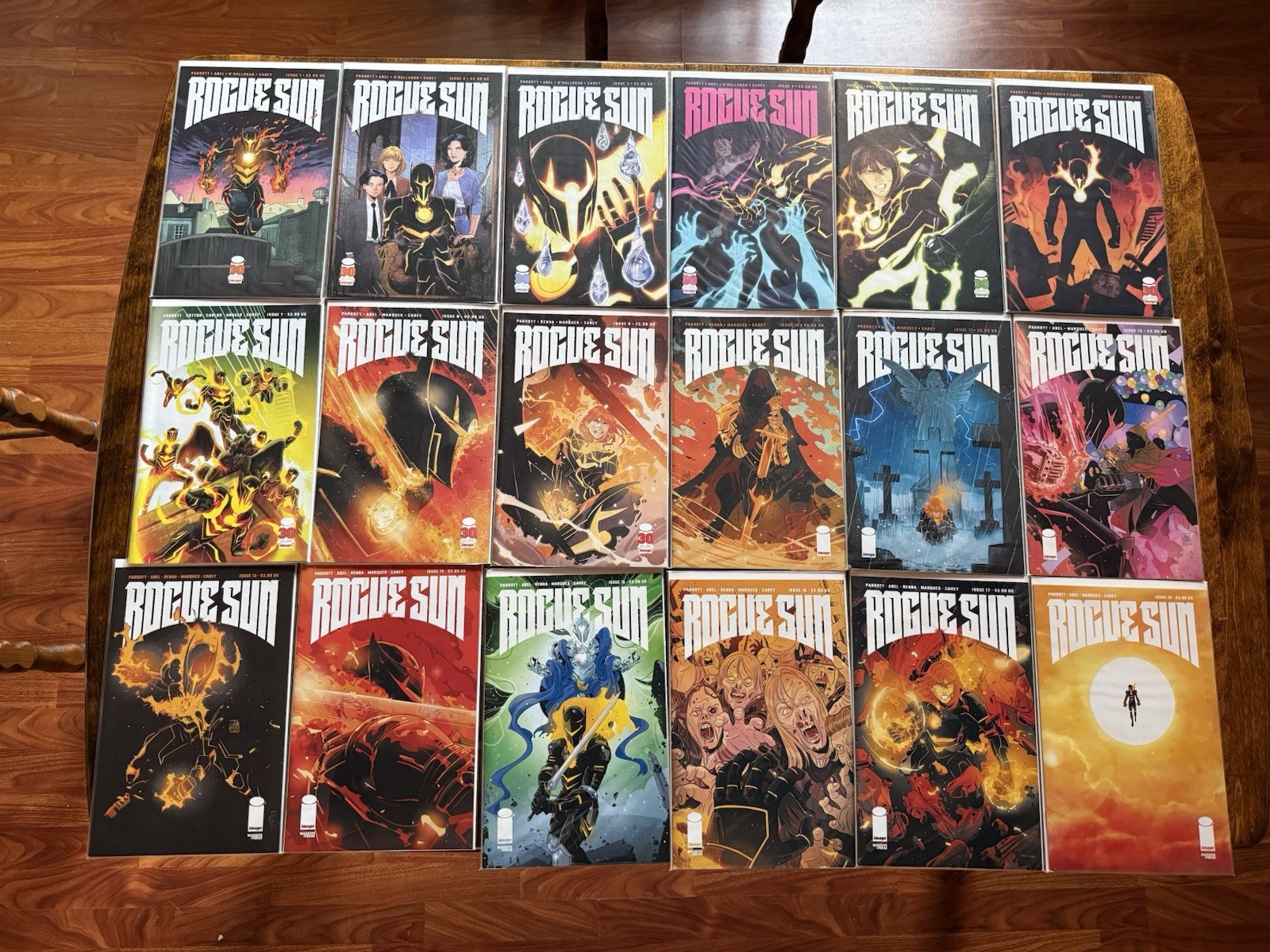 Rogue Sun #1-18 First Print Cover A Image Comics Ryan Parrott Massive-Verse