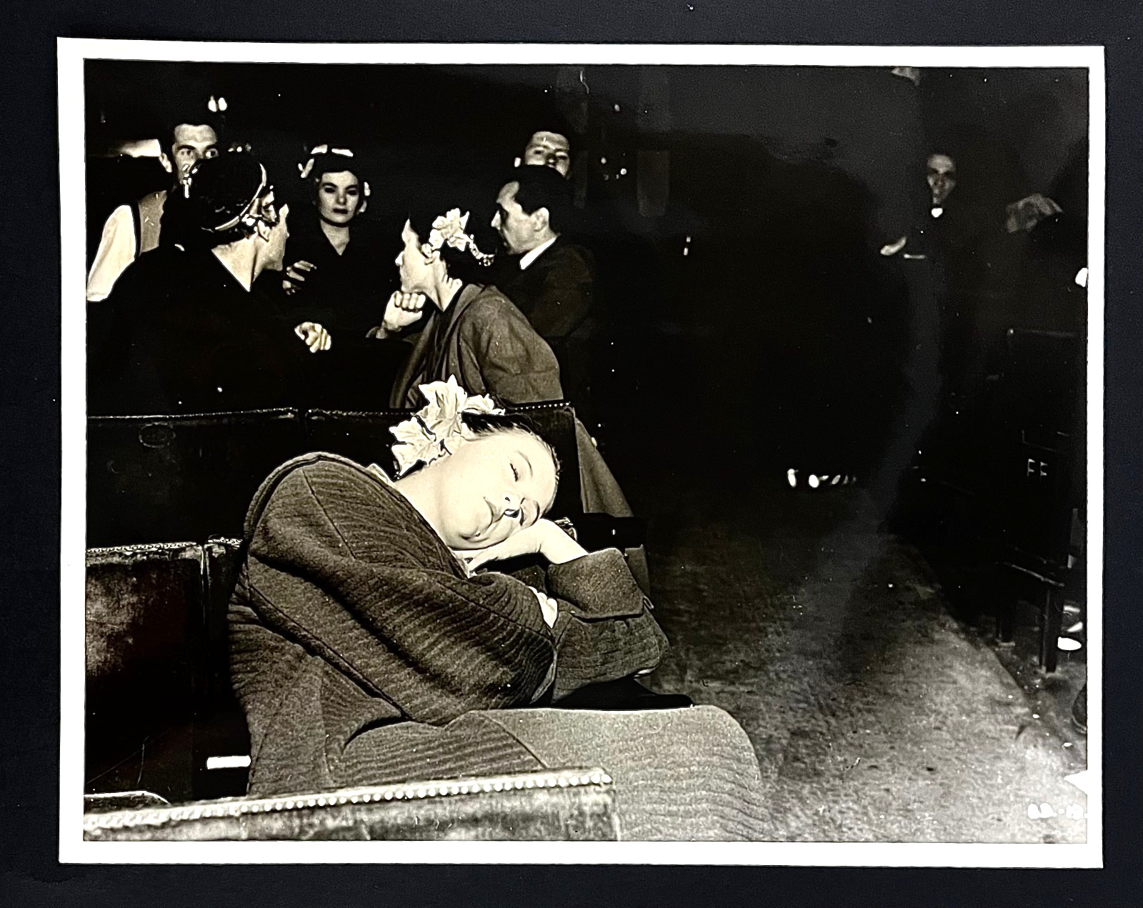 1959 Sleepy Ballerina Bolshoi Russian Ballet NYC 55th St Playhouse Press Photo