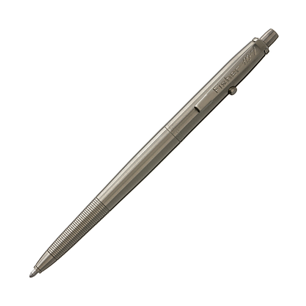 Fisher Space Pen AG7 Astronaut Moonwalker Ballpoint Pen in Titanium Nitride NEW