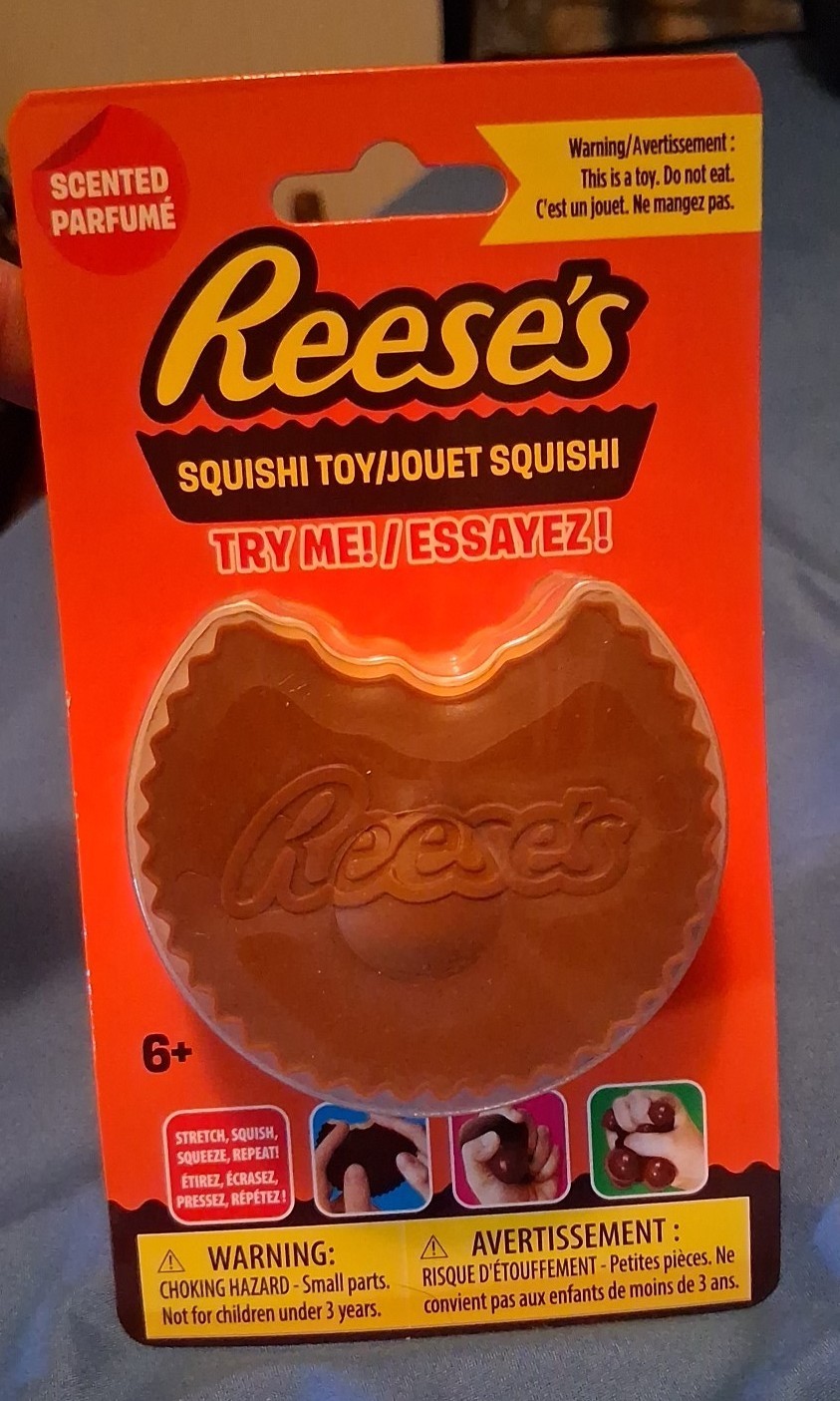 Rare Incredible Play Reese\'s Cup Squishy (Hard to find)