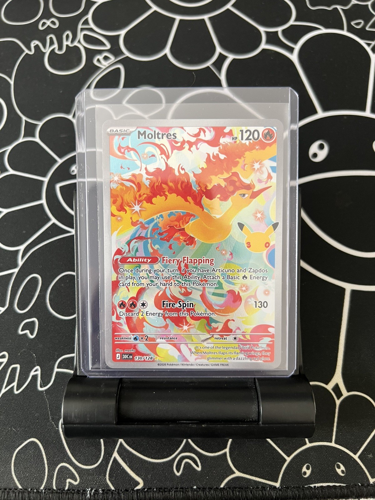 Pokemon 30th Anniversary - Moltres 130/128