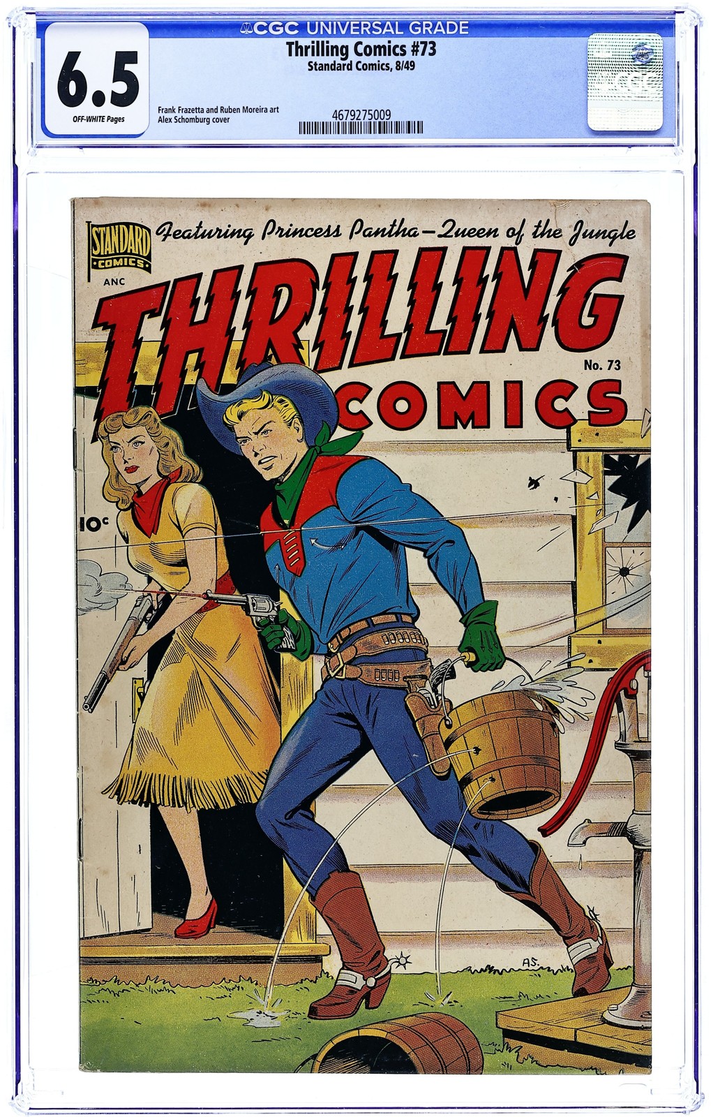 Thrilling Comics #73 CGC 6.5 1949 4679275009