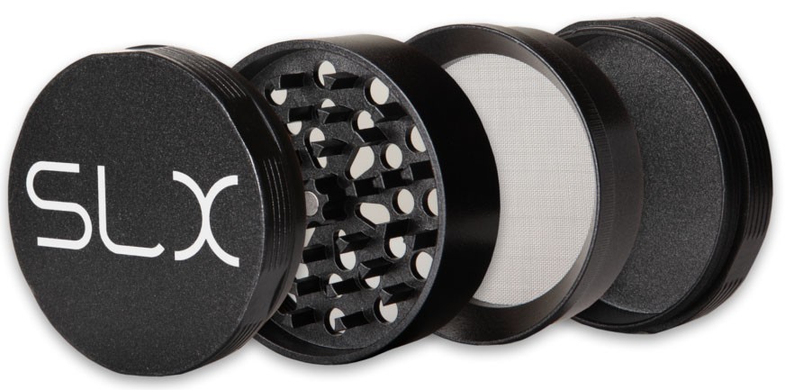 SLX V2.5 Ceramic Non-Stick Grinder Small 4 Part 2”  Black