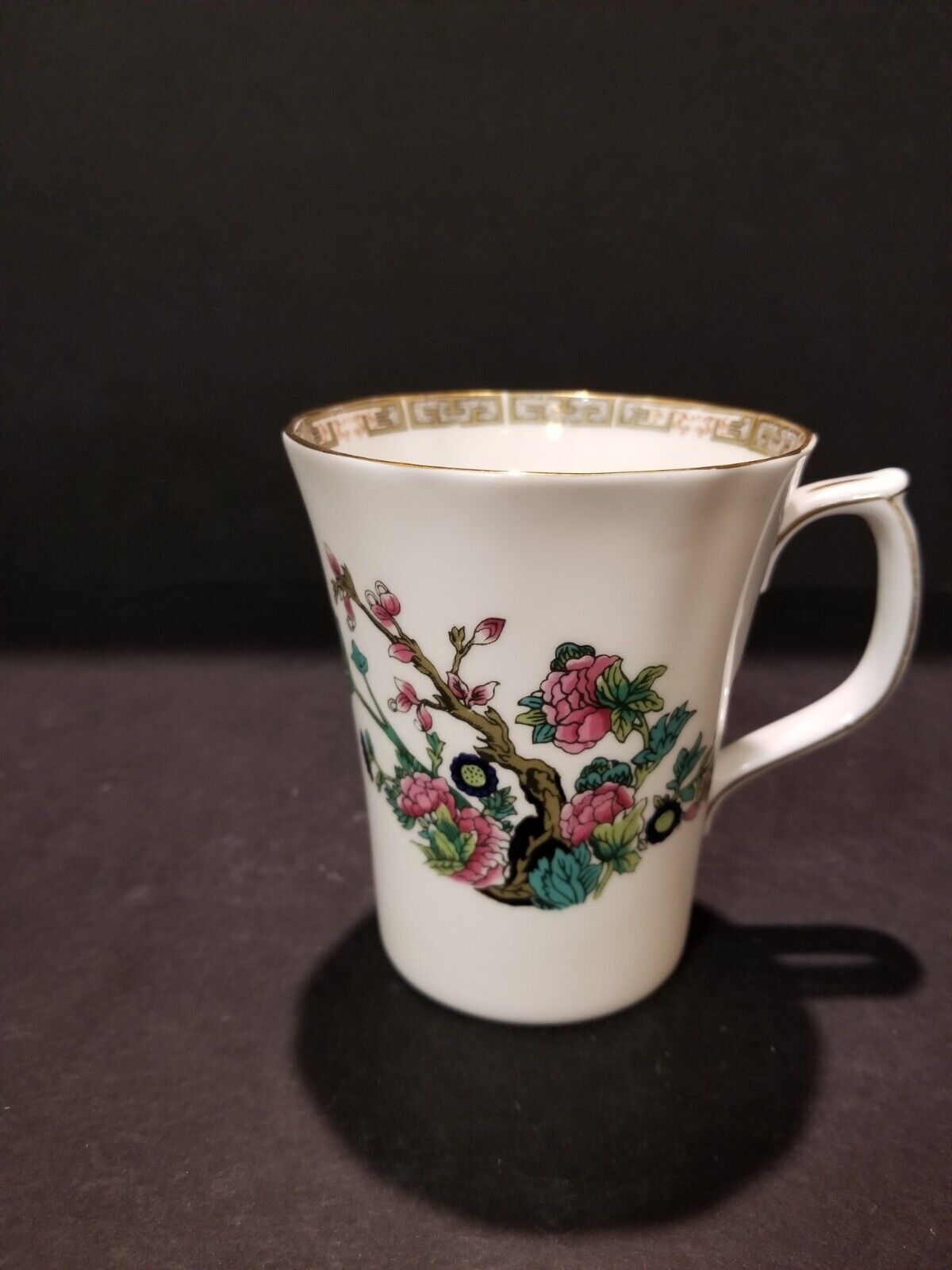 Duchess Bone China Indian Wood Coffee Cup Tea Cup  Small Flaw  Used Somwe...